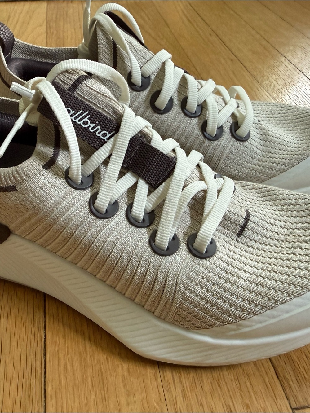 ALLBIRDS Women's Tree Glider, Natural White/Beige (Blizzard Sole), W6, worn once - Picture 11 of 13